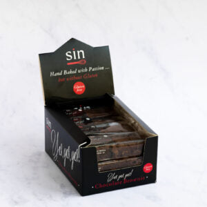 Sin Chocolate Brownie Display Box